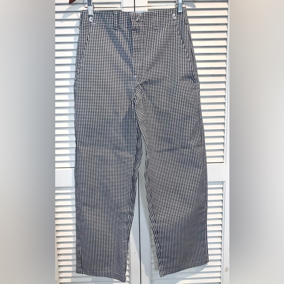 Kitchen Basix White and black checkered Pants size 30 - Picture 1 of 11